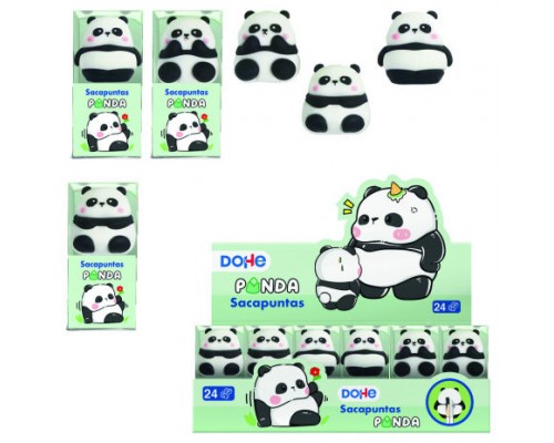 EXPOSITOR CON 24 SACAPUNTAS PANDA  DOHE 79639 (Espera 4 dias)