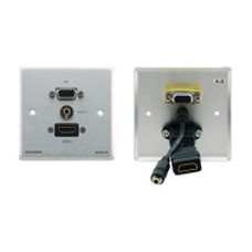 (CONSULTAR STOCK) KRAMER ROOM CONNECTIVITY CONNECT - ROOM CONNECTIVITY PASSIVE WALL PLATE 15−PIN HD, 3.5MM AUDIO & HDMI CONNECTORS-MODEL (WXA-H1/US(BAL)) (80-000227) (Espera 4 dias)-SX14 (CONSULTAR STOCK) KRAMER ROOM CONNECTIVITY CONNECT - ROOM CONNECTIVITY PASSIVE WALL PLATE 15−PIN HD, 3.5MM AUDIO & HDMI CONNECTORS-MODEL (WXA-H1/US(BAL)) (80-000227) (Espera 4 dias)