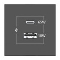 KRAMER CONNECT - ROOM CONNECTIVITY BLACK USBC 65W PORT AND U (Espera 4 dias)