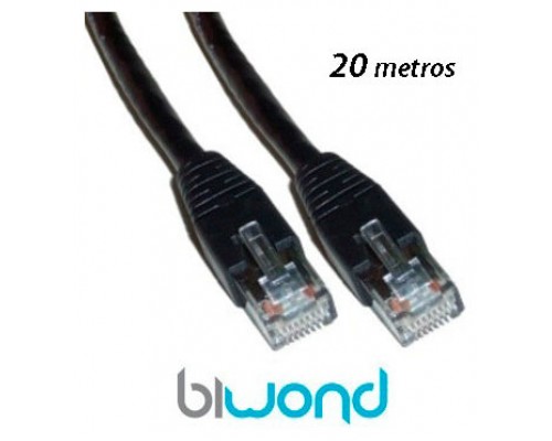 Cable Ethernet 20m Cat 6 BIWOND (Espera 2 dias)