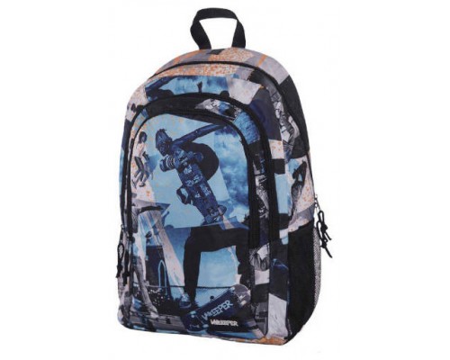 MOCHILA DOBLE UNKEEPER SKATE BOARDING 32,5 X 43 X 13,5 CM. UNKEEPER 80506625970 (Espera 4 dias)