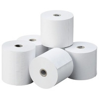 PAPEL TERMICO 80X80X12 MM 56GR - PAQUETE DE 8 ROLLOS --5HO PAPEL TERMICO 80X80X12 MM 56GR - PAQUETE DE 8 ROLLOS -