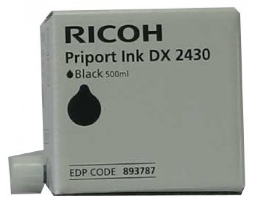 RICOH DX2430 Cartucho Negro-SX6 RICOH DX2430 Cartucho Negro