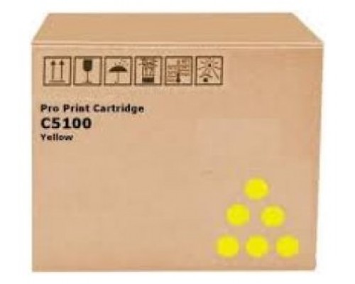 RICOH Toner Pro C5100/C5110 Amarillo-SX22 RICOH Toner Pro C5100/C5110 Amarillo