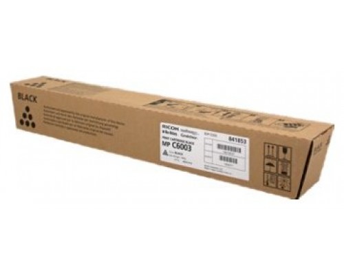 Ricoh 841853. Rendimiento de impresion de toner negro: