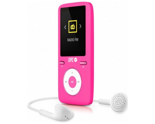 SPC Reproductor MP4+Radio 8488P 8GB Rosa