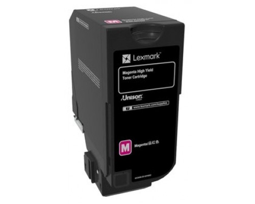 Lexmark CX725 Cartucho de toner magenta de alto rendimiento