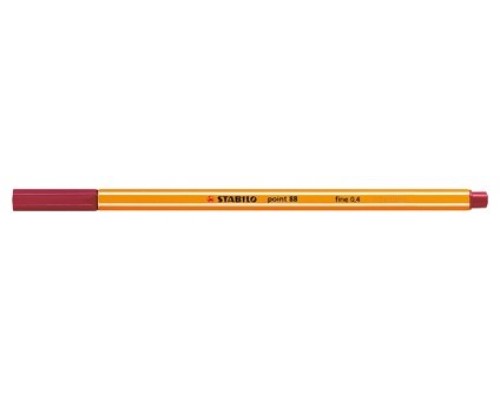 ROTULADOR PUNTA FINA POINT 88 0.4MM CARMESÍ STABILO 88/50 (MIN10) (Espera 4 dias)