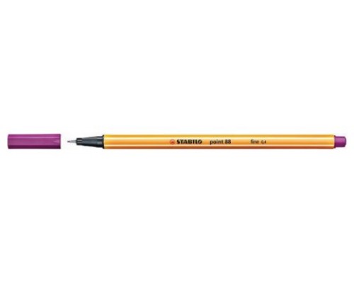 ROTULADOR PUNTA FINA POINT 88 0.4MM LILA STABILO 88/58 (MIN10) (Espera 4 dias)