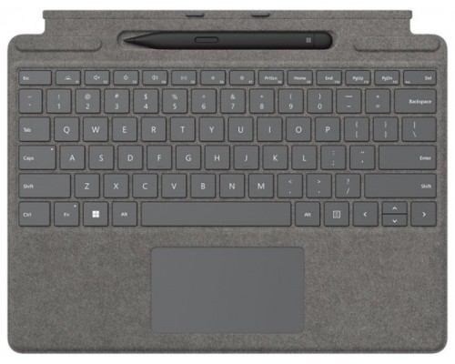 MICROSOFT SURFACE PRO 8/9/10/X TYPE COVER SIGNATURE PLATINUM + SLIM PEN 2 (Espera 4 dias)