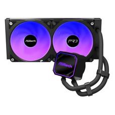 SISTEMA DE REFRIGERACION ASROCK PARA CPU PRO 240 ARGB,1851/1700/AM5/AM4,2X120MM,ARGB,NEGRO (Espera 4 dias)-SX29 SISTEMA DE REFRIGERACION ASROCK PARA CPU PRO 240 ARGB,1851/1700/AM5/AM4,2X120MM,ARGB,NEGRO (Espera 4 dias)