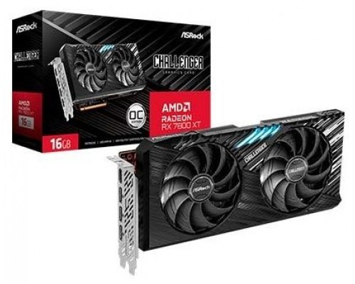 Asrock Challenger Radeon RX 7800 XT AMD 16 GB GDDR6 (Espera 4 dias)