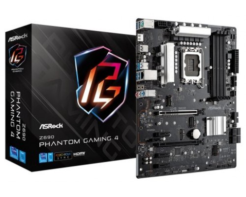 Asrock Z690 PHANTOM GAMING 4 Intel Z690 LGA 1700 ATX (Espera 4 dias)