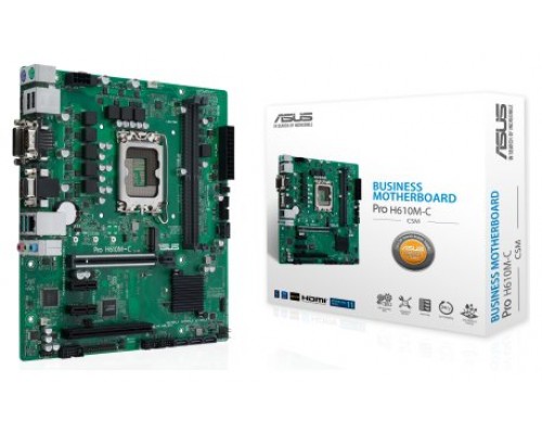 ASUS Pro H610M-C-CSM Intel H610 LGA 1700 micro ATX (Espera 4 dias)