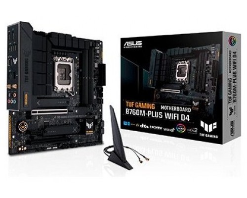 PLACA BASE ASUS 1700 TUF B760M-PLUS GAMING WIFI D4