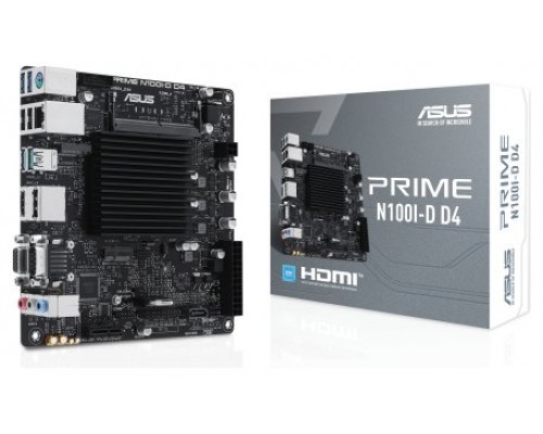 ASUS PRIME N100I-D D4 NA (CPU integrada) mini ITX (Espera 4 dias)