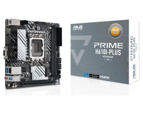 ASUS PRIME H610I-PLUS-CSM Intel H610 LGA 1700 mini ITX (Espera 4 dias)