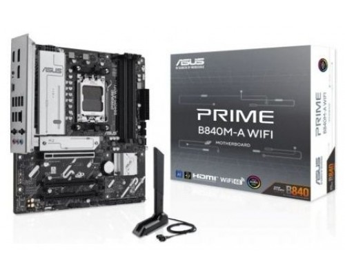 ASUS PRIME B840M-A WIFI Zócalo AM5 micro ATX (Espera 4 dias)
