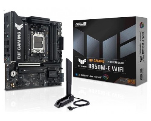 ASUS TUF GAMING B850M-E WIFI AMD B850 Z&oacute;calo AM5 micro ATX (Espera 4 dias)