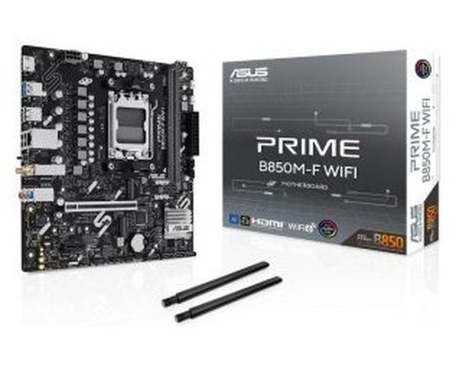 PLACA ASUS PRIME B850M-F WIFI,AMD,AM5,B850,2DDR5,128GB,1HDMI,4SATA3+2M.2,GBLAN+WIFI6+BT5.3,5USB3.2,MATX (Espera 4 dias)