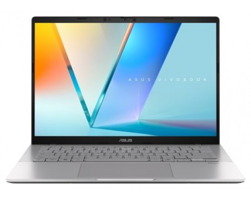 ASUS Vivobook S 14 S3407QA-KP015W - Ordenador Portátil 14" WQXGA (Qualcomm Snapdragon X (X1-26-100), 16GB RAM, 1TB SSD, Qualcomm Adreno GPU, Windows 11 Home) Plata Fría - Teclado QWERTY español (Espera 4 dias)