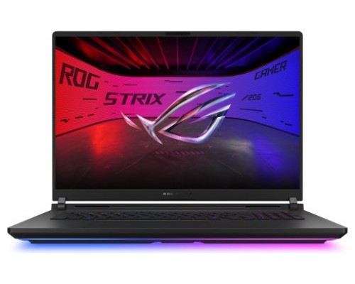 ASUS ROG Strix SCAR 18 G835LW-SA017W - Ordenador Portátil Gaming de 18" WQXGA 240Hz (Intel Core Ultra 9 275HX, 64GB RAM, 2TB + 2TB SSD, RTX 5080 16GB, Windows 11 Home) Negro - Teclado QWERTY español (Espera 4 dias)