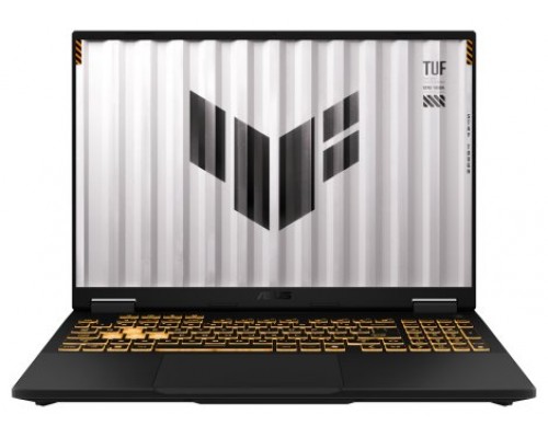 ASUS TUF Gaming FX608JPR-QT002 - Ordenador Portátil Gaming de 16" WQXGA 165Hz (Intel Core i7-14650HX, 32GB RAM, 1TB SSD, NVIDIA RTX 5070 8GB, Sin Sistema Operativo) Gris Jager - Teclado QWERTY español (Espera 4 dias)