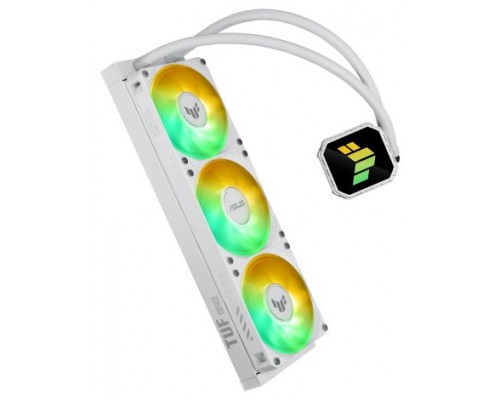ASUS TUF Gaming LC III 360 ARGB White Edition Carcasa del ordenador Sistema de refrigeración líquida todo en uno 12 cm Blanco (Espera 4 dias)-SX61 ASUS TUF Gaming LC III 360 ARGB White Edition Carcasa del ordenador Sistema de refrigeración líquida todo en uno 12 cm Blanco (Espera 4 dias)