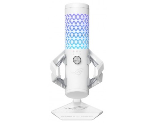 ASUS ROG Carnyx Blanco Micrófono de superficie para mesa (Espera 4 dias)