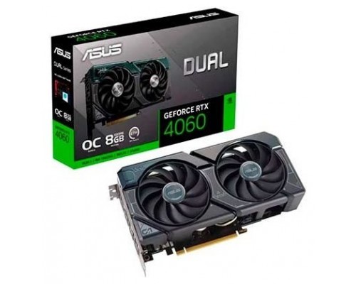 VGA NVIDIA DUAL-RTX4060-O8G-V2 BULK ASUS (Espera 4 dias)