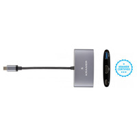 KRAMER KDOCK-1 USB-C HUB MULTIPORT ADAPTER 1 USB 2.0/3.0 (91-00016099) (Espera 4 dias)-20SX KRAMER KDOCK-1 USB-C HUB MULTIPORT ADAPTER 1 USB 2.0/3.0 (91-00016099) (Espera 4 dias)