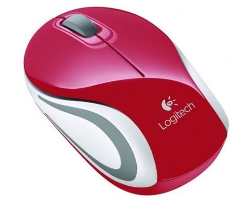 RATON LOGITECH M187 ROJO