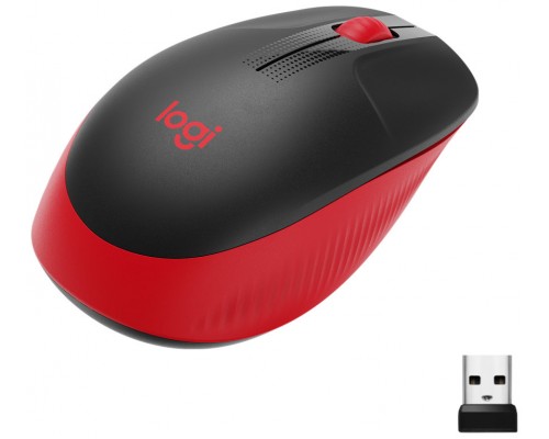 Raton Inalambrico Logitech M190, Diseno Curvo