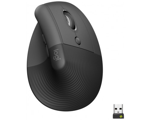 RATON OPTICO WIRELESS ERGONOMICO VERTICAL GRAFITO LOGITECH (Espera 4 dias)