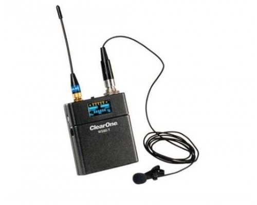 CLEARONE WIRELESS BELTPACK TRANSMITTER WITH 2.4 GHZ RF BAND (910-6104-001) (Espera 4 dias)