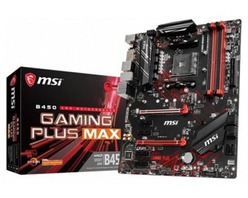 MSI Placa Base B450 GAMING PLUS MAX ATX AM4