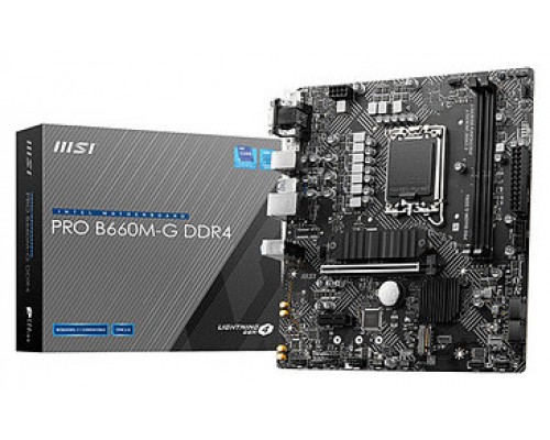 PLACA BASE MSI PRO B660M-G 1700 MATX 2XDDR4