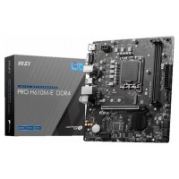 MSI PRO H610M-E DDR4. Fabricante de procesador: Intel,