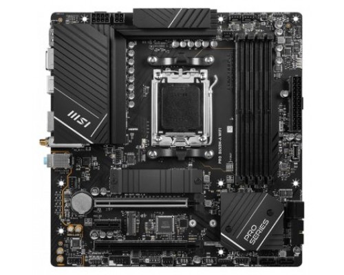 MSI PRO B650M-A WIFI AMD B650 Zócalo AM5 micro ATX (Espera 4 dias)