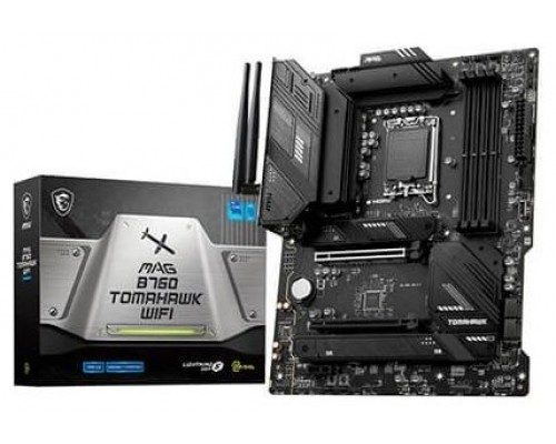 MSI MAG B760 TOMAHAWK WIFI placa base LGA 1700 ATX (Espera 4 dias)