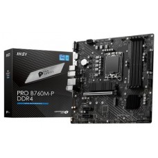 Placa base 1700 microATX MSI Pro B760M-P DDR4 - 4xDDR4