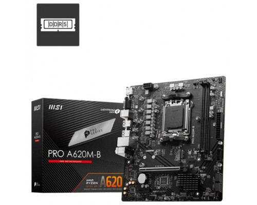 MSI Placa Base PRO A620M-B mATX AM5