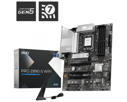 MSI Placa Base PRO Z890-S WIFI ATX LGA1851