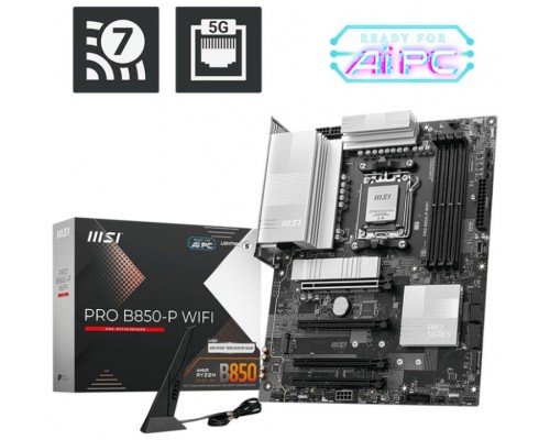 MSI Placa Base PRO B850-P WIFI ATX AM5