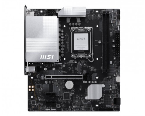 PLACA BASE MSI PRO H810M-B 1700 MATX 2XDDR4