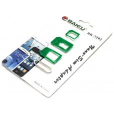Adaptadores Sim / Micro Sim / Nano Sim BAKU-7292 (Espera 2 dias)