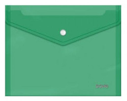 SOBRES POLIPROPILENO BROCHE VERDE A5 APAISADO 215X170 DOHE 91486 (MIN10) (Espera 4 dias)