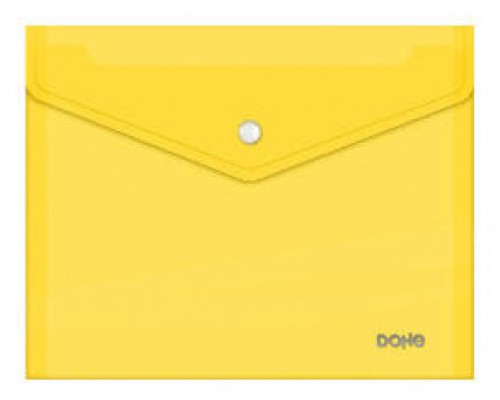 SOBRES POLIPROPILENO BROCHE AMARILLO A5 APAISADO 225X170 DOHE 91487 (MIN10) (Espera 4 dias)