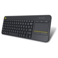 TECLADO LOGITECH k400 PLUS TOUCHPAD INGLES INALAMBRICO NEGRO-14SX TECLADO LOGITECH k400 PLUS TOUCHPAD INGLES INALAMBRICO NEGRO