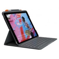 TECLADO BLUETOOTH FUNDA LOGITECH SLIM FOLIO PARA IPAD